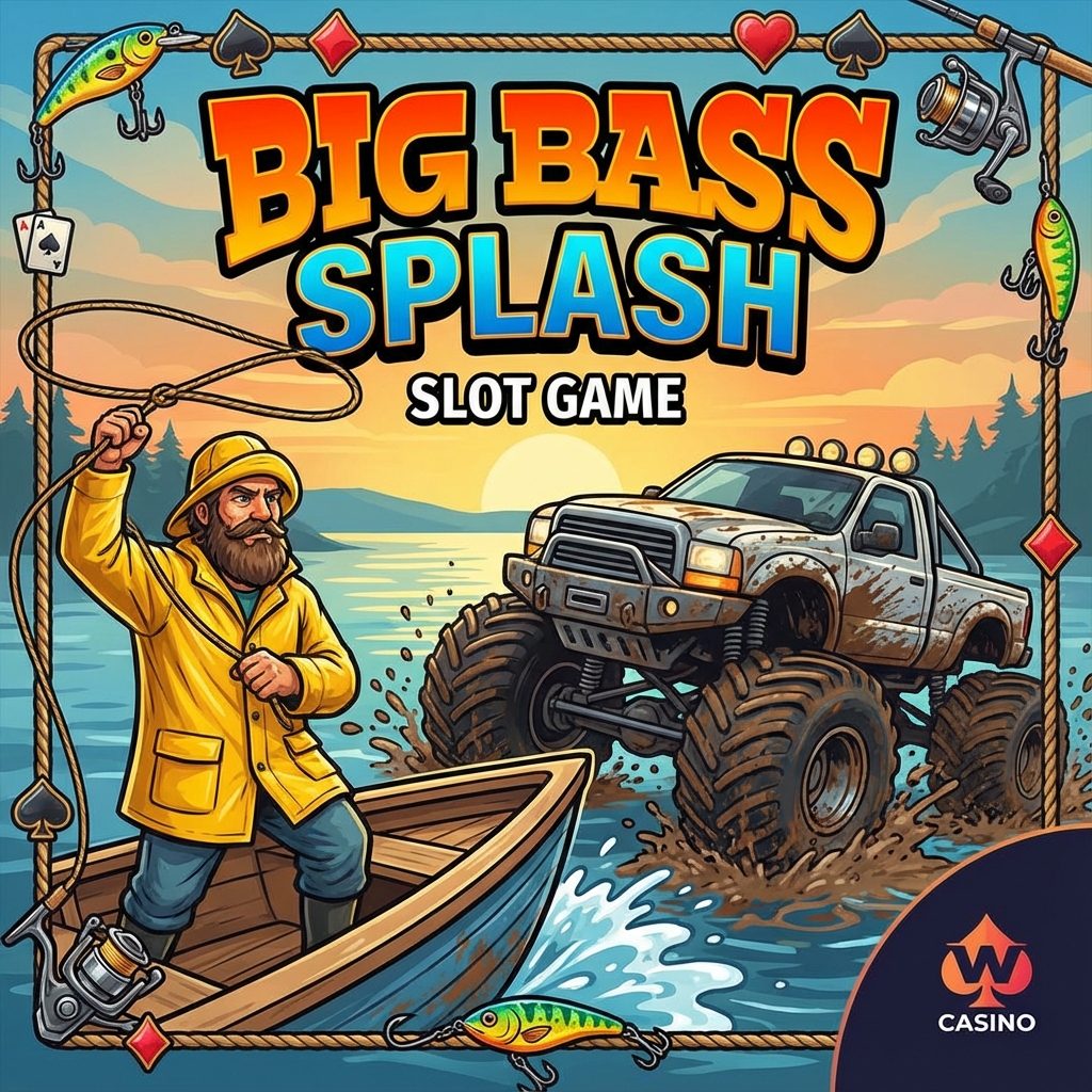Big Bass Splash slot poster