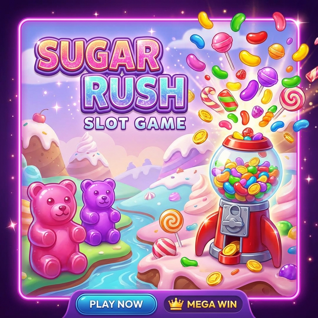 Sugar Rush slot poster